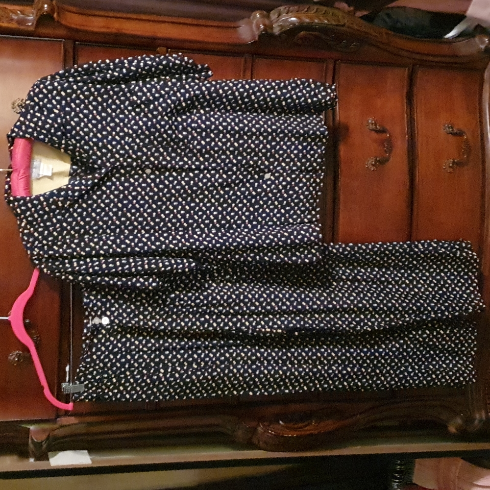 Espirit Polka Dot 2pc Pantset sz Med